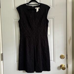 NWT Laundry by design Black Lace Dress, Size 6